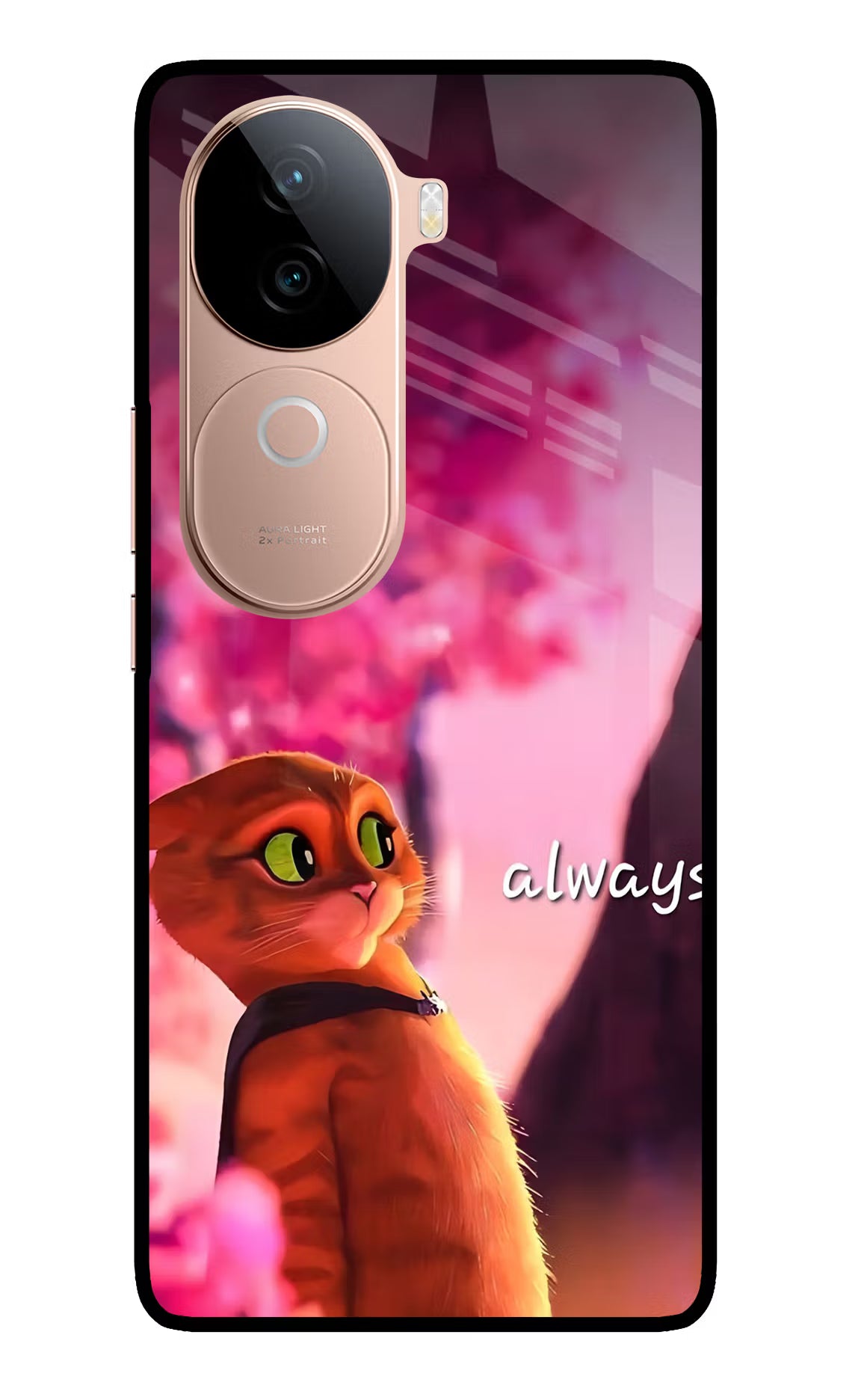 Always Cat IQOO Z9s 5G Glass Case