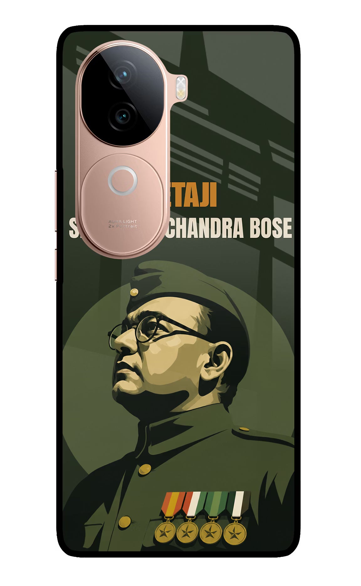 Netaji Legacy IQOO Z9s 5G Glass Case
