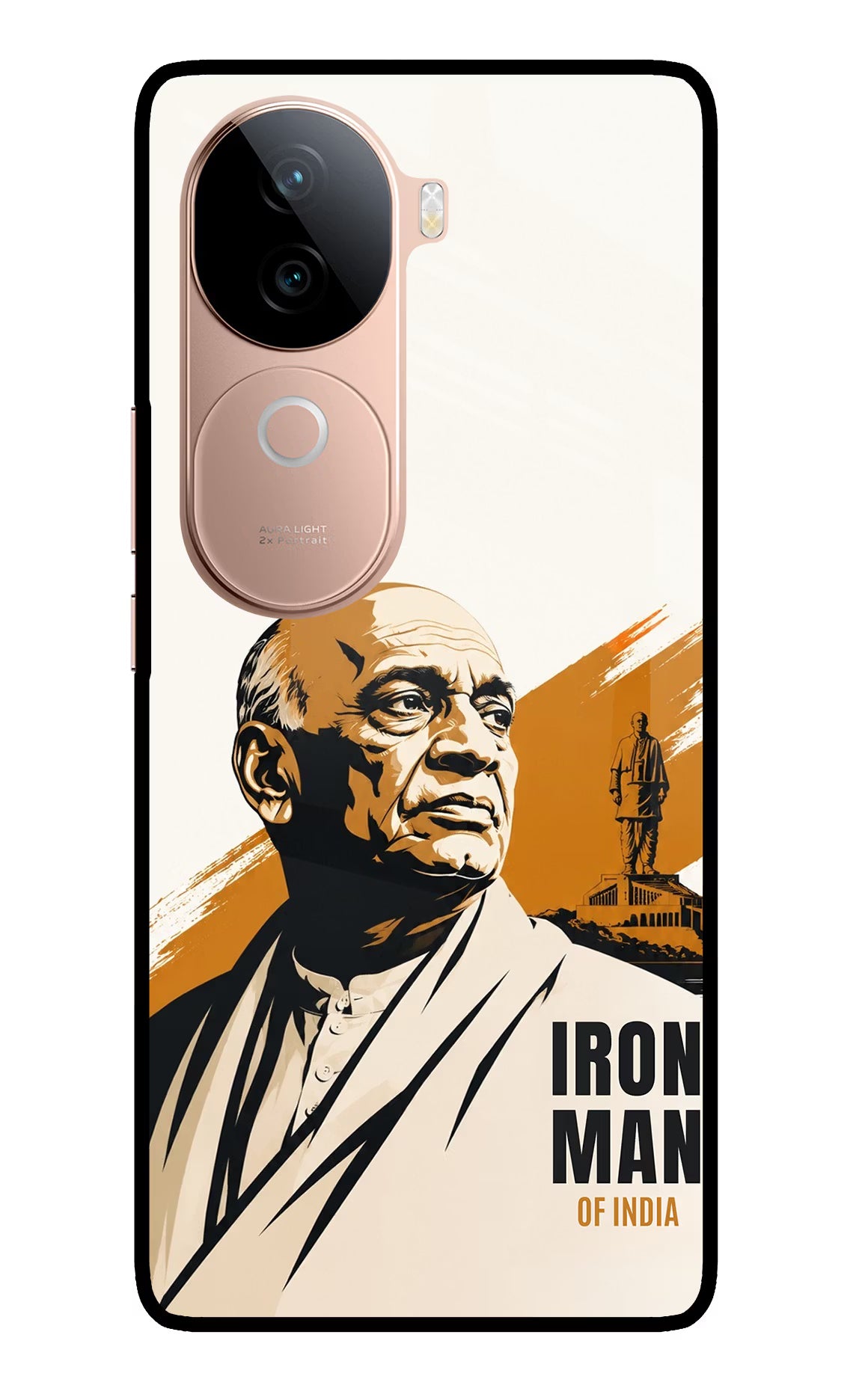 Chandrashekhar Azad Fearless IQOO Z9s 5G Glass Case