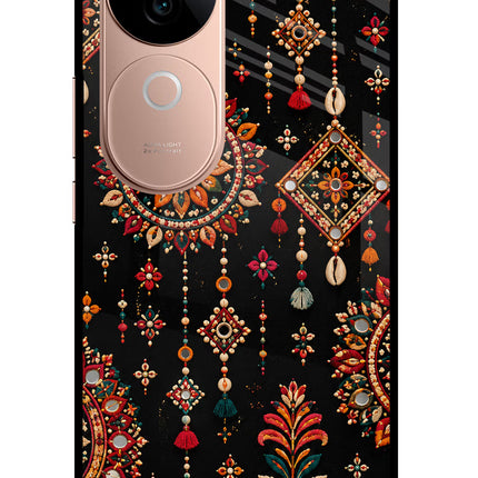Boho Noir IQOO Z9s 5G Glass Case