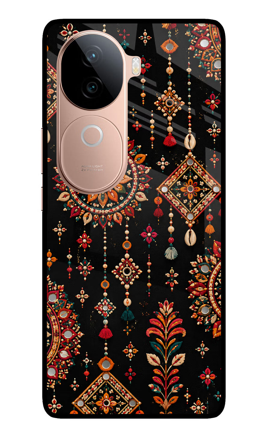 Boho Noir IQOO Z9s 5G Back Cover, Glass case