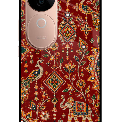 Laal Riwaaz IQOO Z9s 5G Glass Case