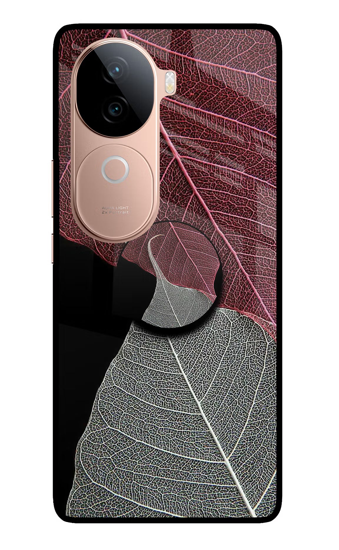 Leaf Pattern IQOO Z9s 5G Pop Case by Casekaro