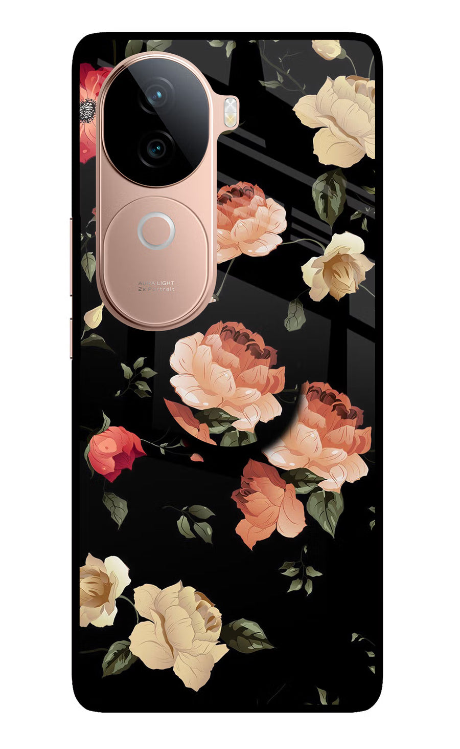 Flowers IQOO Z9s 5G Pop Case, Glass case