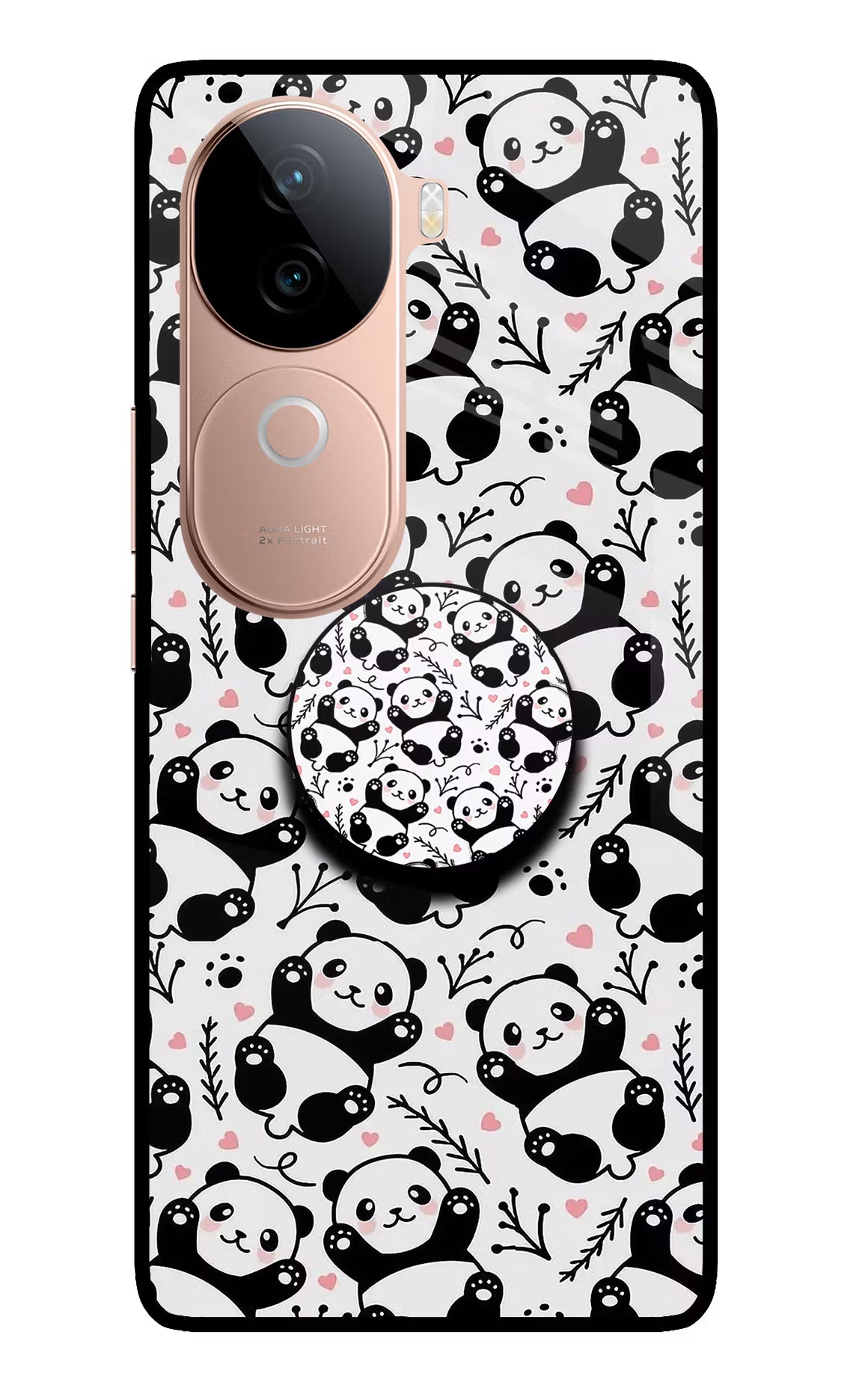 Cute Panda IQOO Z9s 5G Pop Case by Casekaro