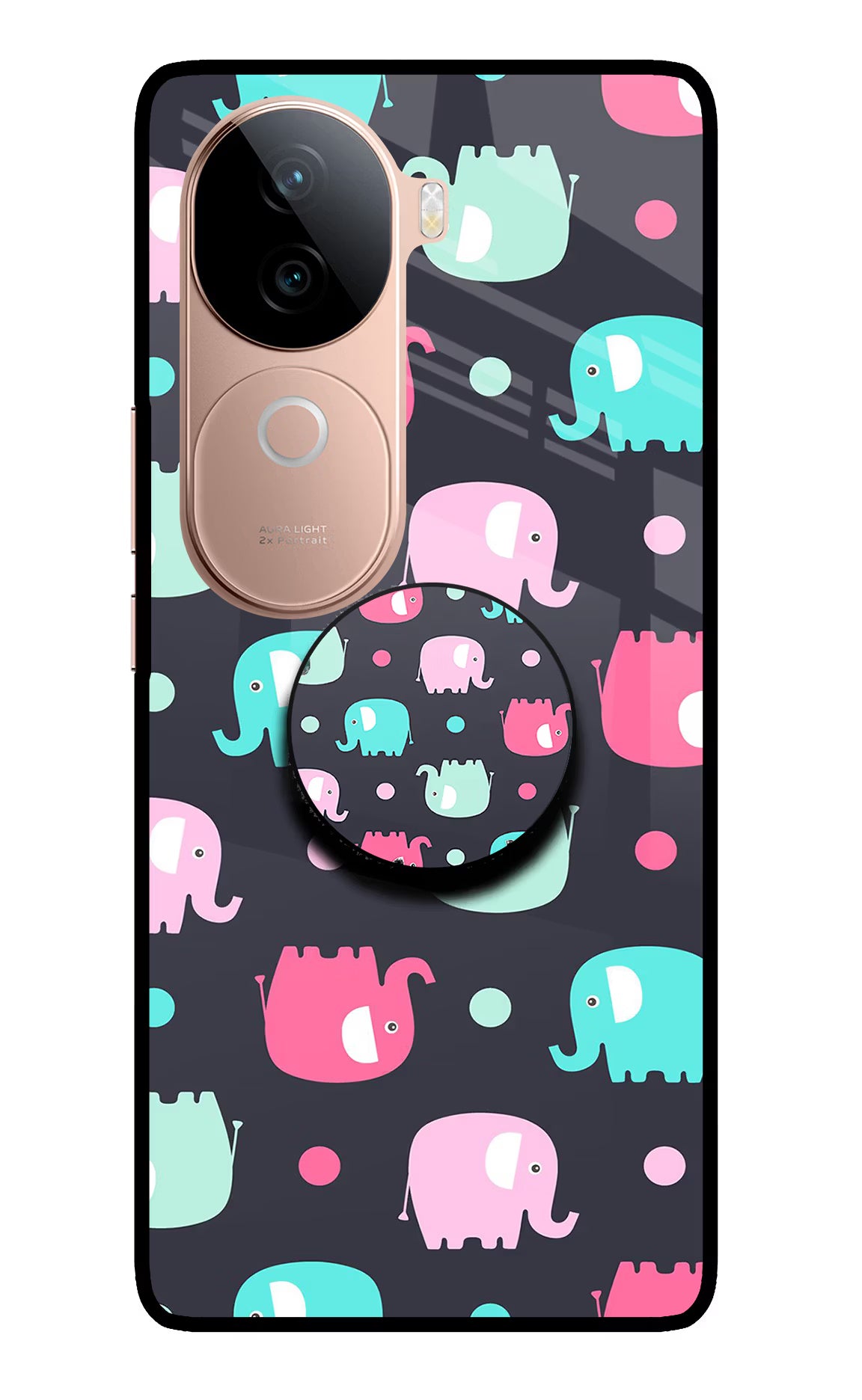 Baby Elephants IQOO Z9s 5G Pop Case by Casekaro