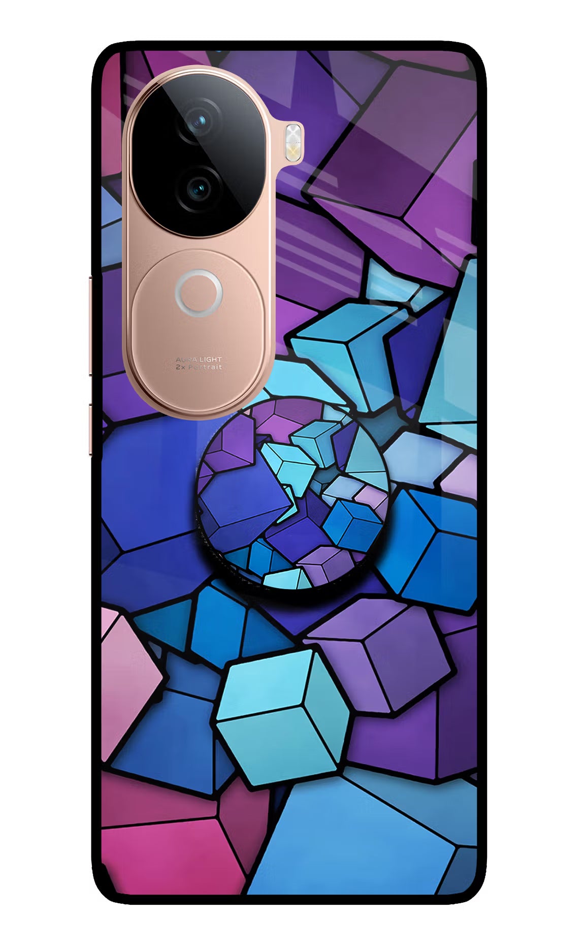 Cubic Abstract IQOO Z9s 5G Pop Case by Casekaro