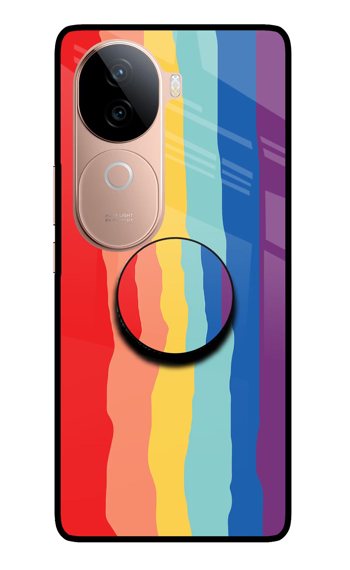 Rainbow IQOO Z9s 5G Pop Case by Casekaro