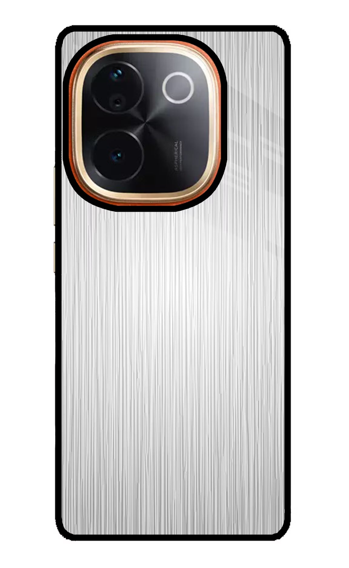 Wooden Grey Texture IQOO Z9S Pro 5G Glass Case Back Cover by Casekaro