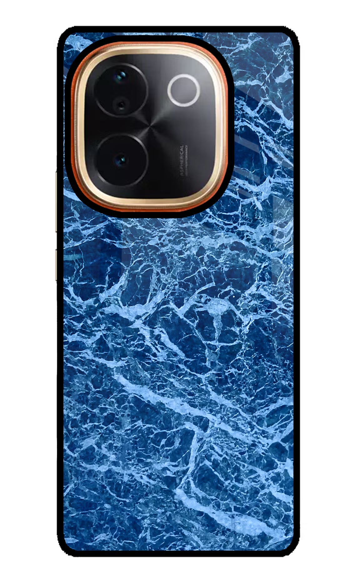 Blue Marble IQOO Z9S Pro 5G Glass Case Back Cover by Casekaro