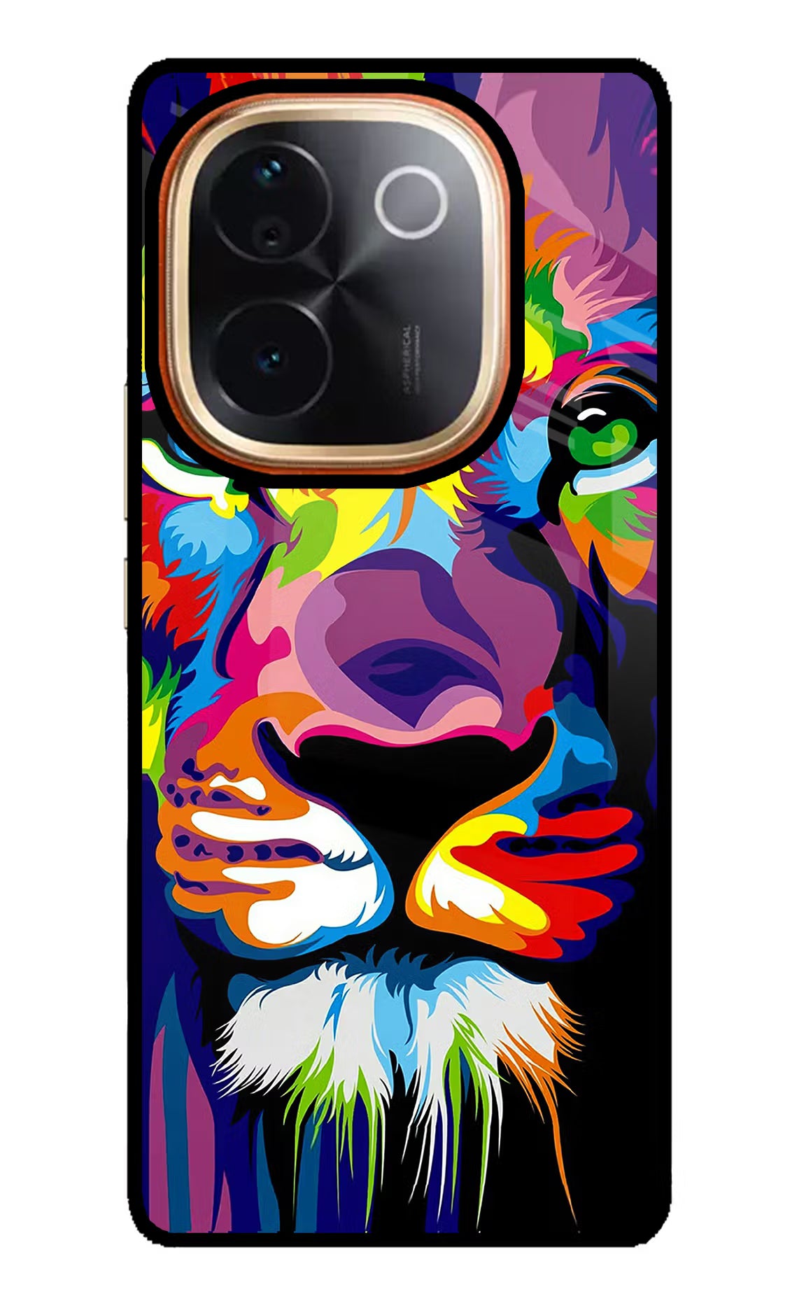 Lion IQOO Z9S Pro 5G Glass Case
