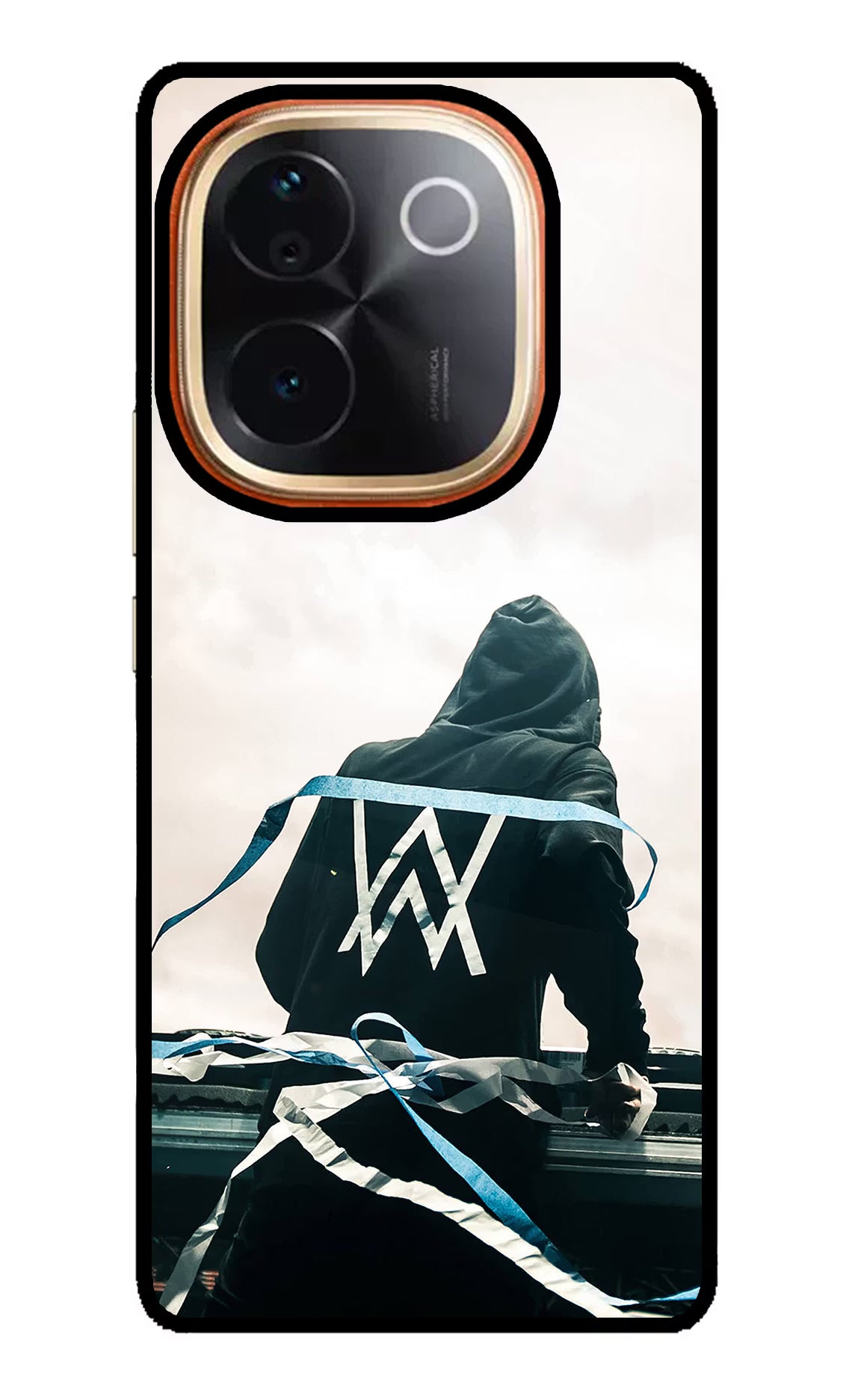 Alan Walker IQOO Z9S Pro 5G Glass Case Back Cover by Casekaro