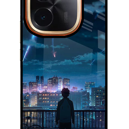 Anime IQOO Z9S Pro 5G Glass Case Back Cover by Casekaro