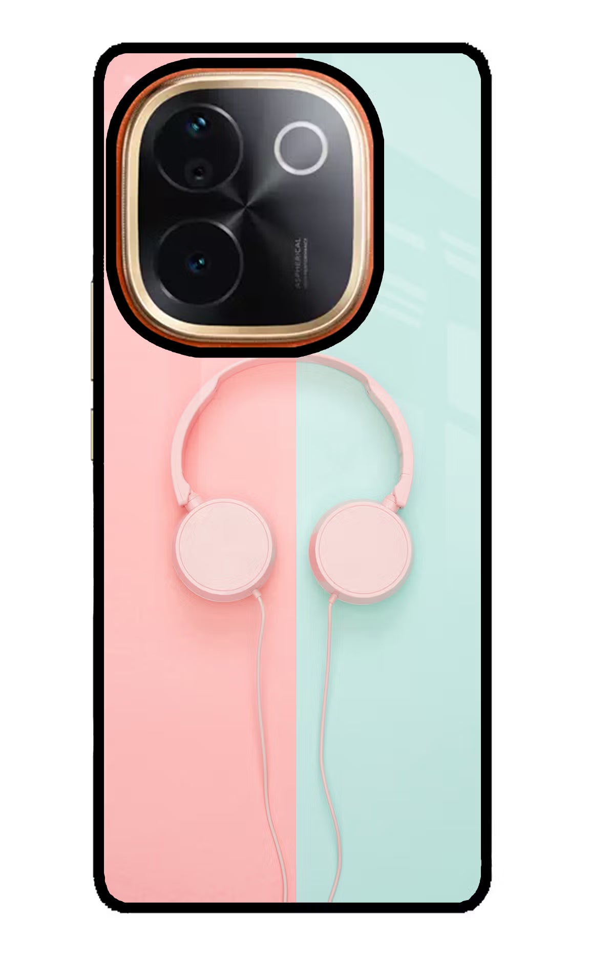 Music Lover IQOO Z9S Pro 5G Glass Case Back Cover by Casekaro