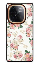 Flowers IQOO Z9S Pro 5G Glass Case