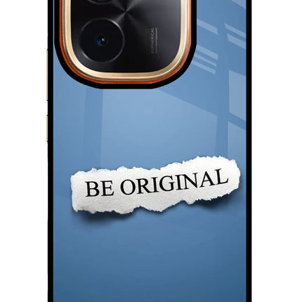Be Original IQOO Z9S Pro 5G Glass Case Back Cover by Casekaro