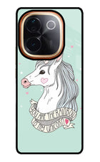 Unicorn Wallpaper IQOO Z9S Pro 5G Glass Case
