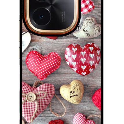Love Wallpaper IQOO Z9S Pro 5G Glass Case Back Cover by Casekaro