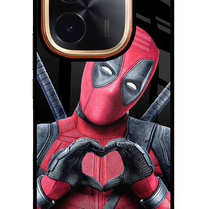 Deadpool IQOO Z9S Pro 5G Glass Case Back Cover by Casekaro