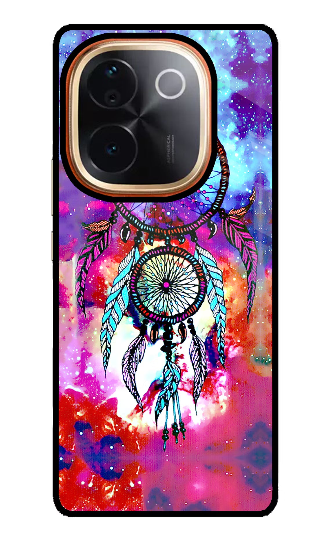 Dream Catcher Abstract IQOO Z9S Pro 5G Glass Case Back Cover by Casekaro