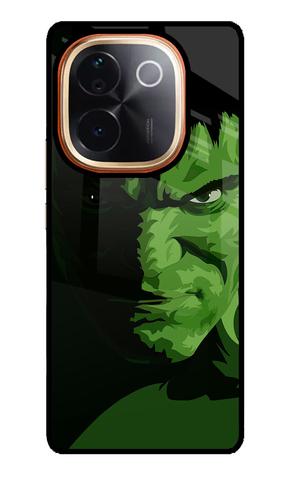 HULK IQOO Z9S Pro 5G Glass Case Back Cover by Casekaro