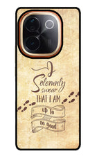 I Solemnly swear that i up to no good IQOO Z9S Pro 5G Glass Case