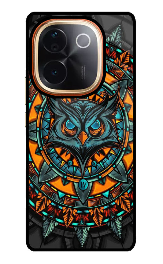 Angry Owl Art IQOO Z9S Pro 5G Glass Case