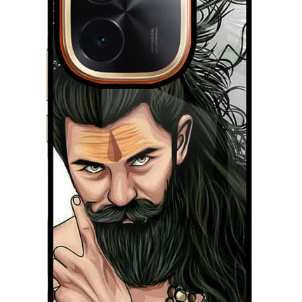 Mahadev IQOO Z9S Pro 5G Glass Case Back Cover by Casekaro