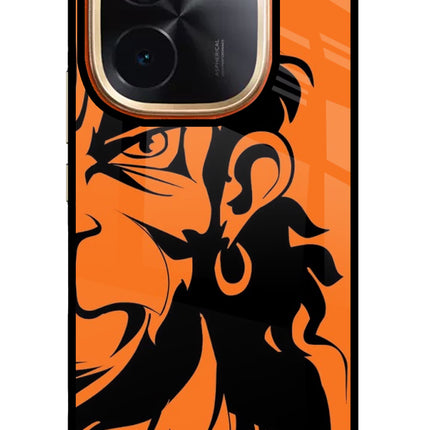 Hanuman IQOO Z9S Pro 5G Glass Case Back Cover by Casekaro