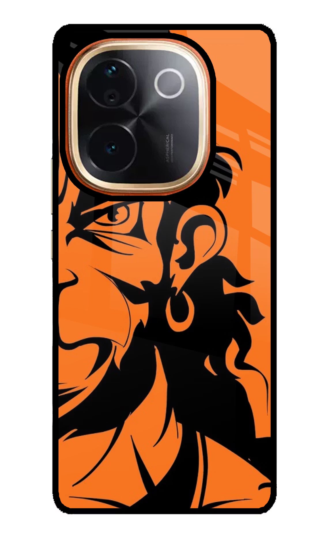 Hanuman IQOO Z9S Pro 5G Glass Case Back Cover by Casekaro