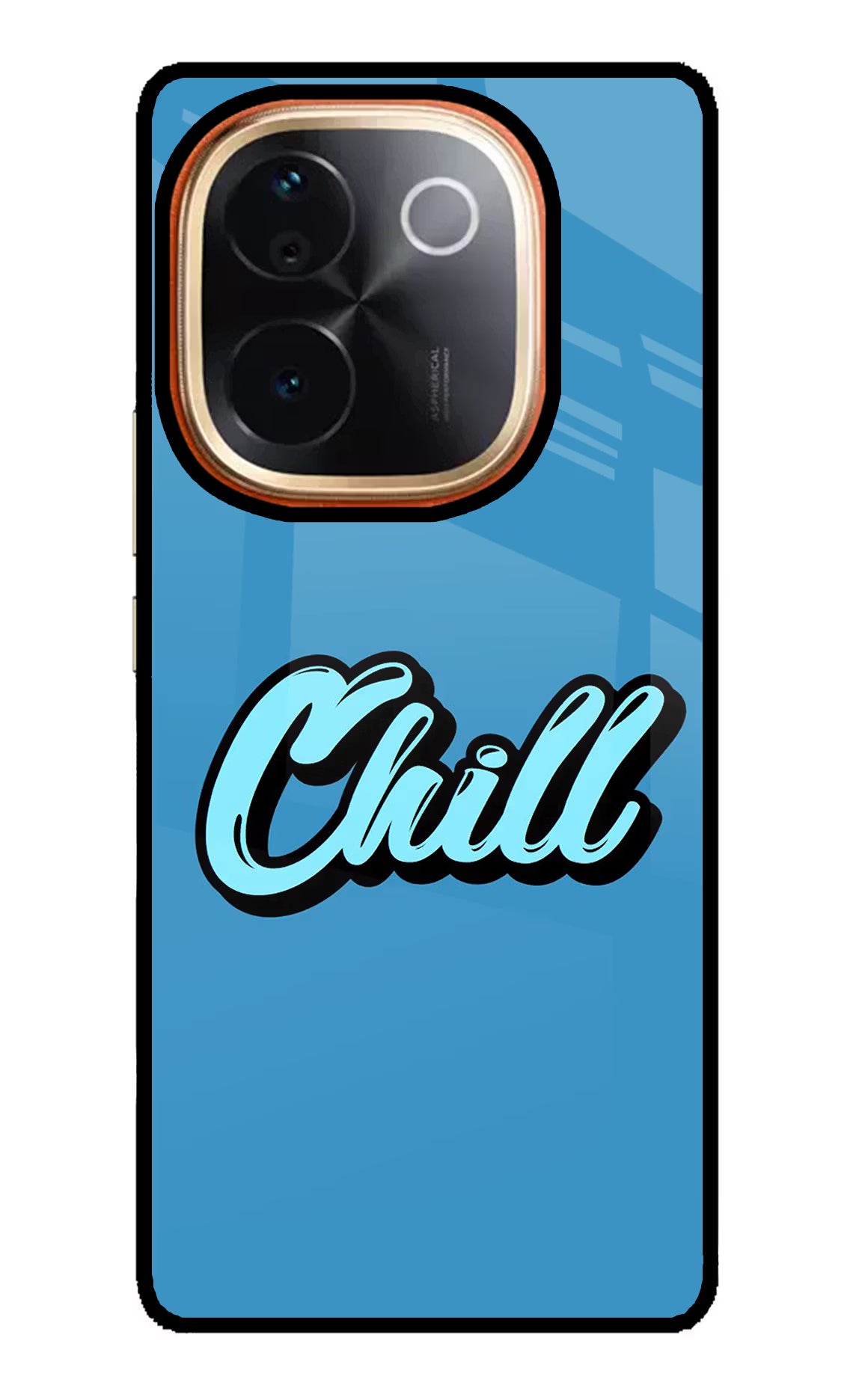 Chill IQOO Z9S Pro 5G Glass Case Back Cover by Casekaro