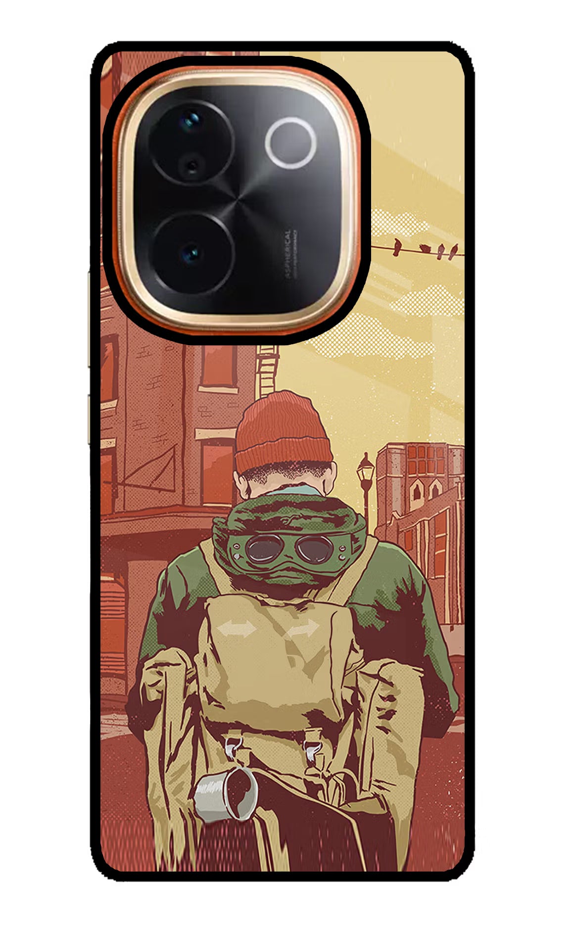 Adventurous IQOO Z9S Pro 5G Glass Case