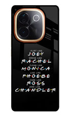 FRIENDS Character IQOO Z9S Pro 5G Glass Case