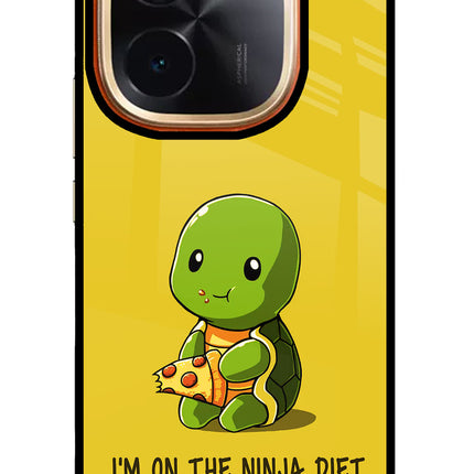 I'm on Ninja Diet IQOO Z9S Pro 5G Glass Case Back Cover by Casekaro