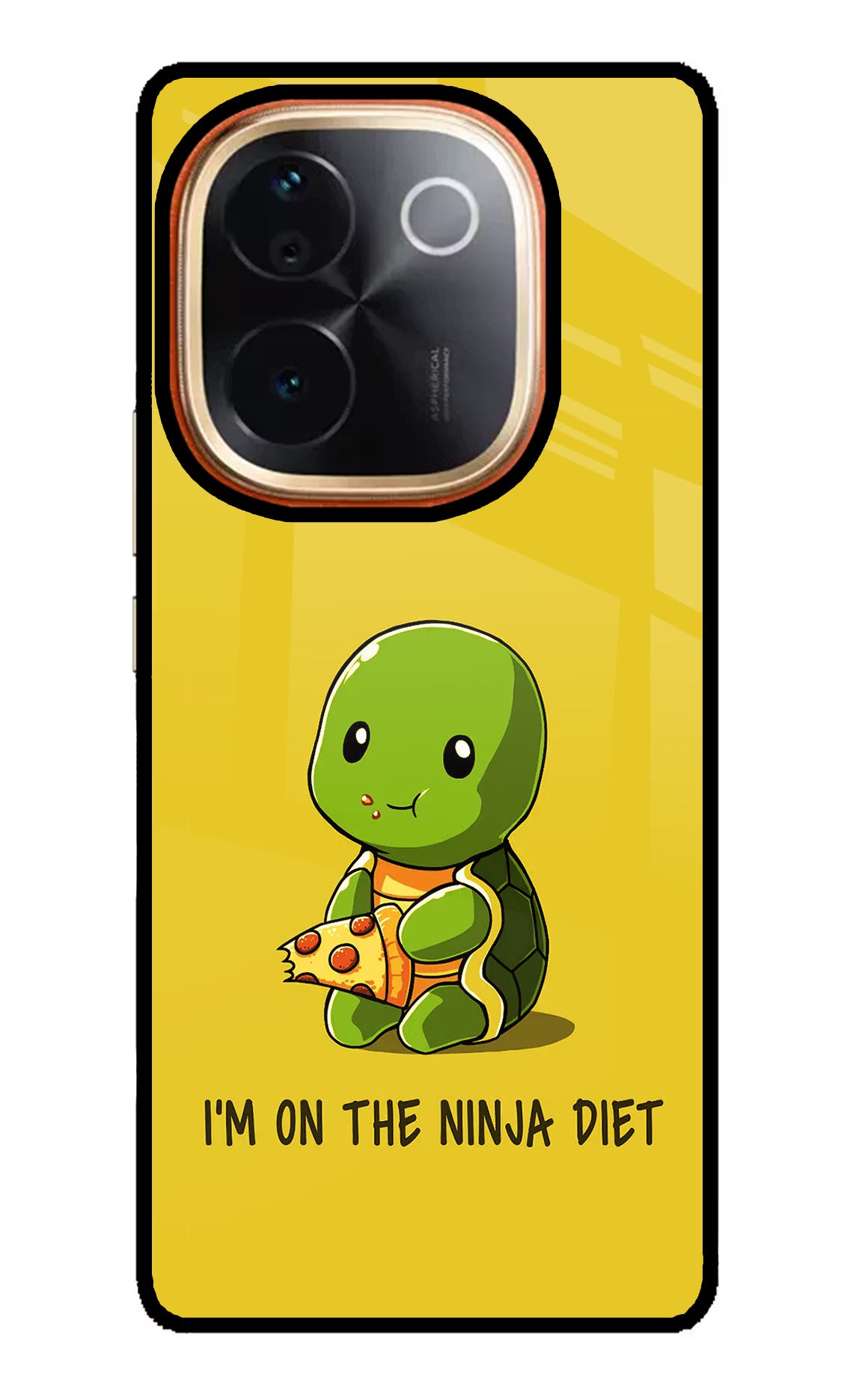 I'm on Ninja Diet IQOO Z9S Pro 5G Glass Case Back Cover by Casekaro