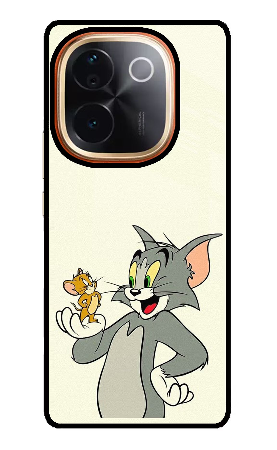 Tom & Jerry IQOO Z9S Pro 5G Glass Case Back Cover by Casekaro