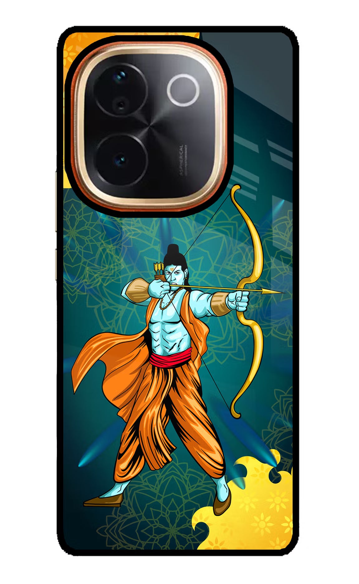 Lord Ram - 6 IQOO Z9S Pro 5G Glass Case Back Cover by Casekaro