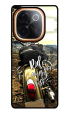 Ride More Worry Less IQOO Z9S Pro 5G Glass Case