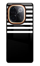 Black and White Print IQOO Z9S Pro 5G Glass Case