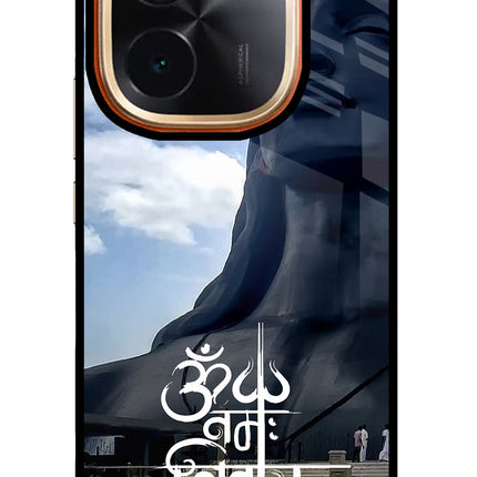 Om Namah Shivay IQOO Z9S Pro 5G Glass Case Back Cover by Casekaro