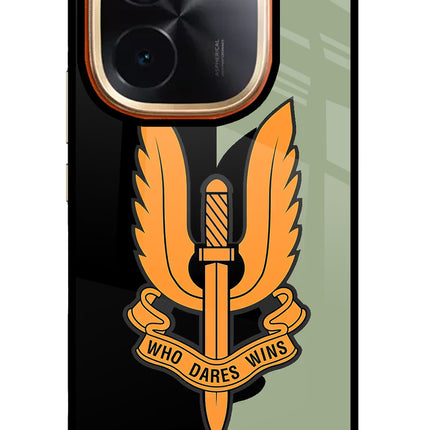 Balidan Logo IQOO Z9S Pro 5G Glass Case Back Cover by Casekaro