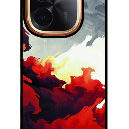 Fire Cloud IQOO Z9S Pro 5G Glass Case