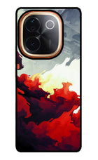 Fire Cloud IQOO Z9S Pro 5G Glass Case