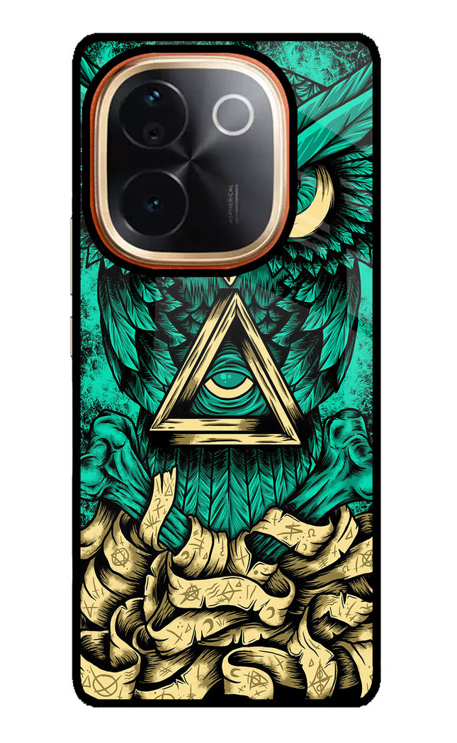 Green Owl IQOO Z9S Pro 5G Glass Case