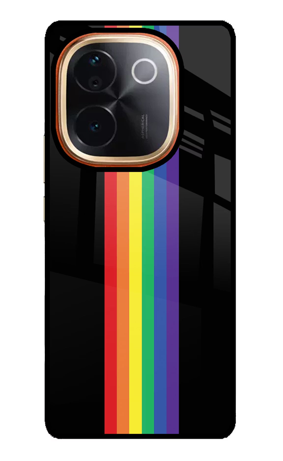 Pride IQOO Z9S Pro 5G Glass Case Back Cover by Casekaro