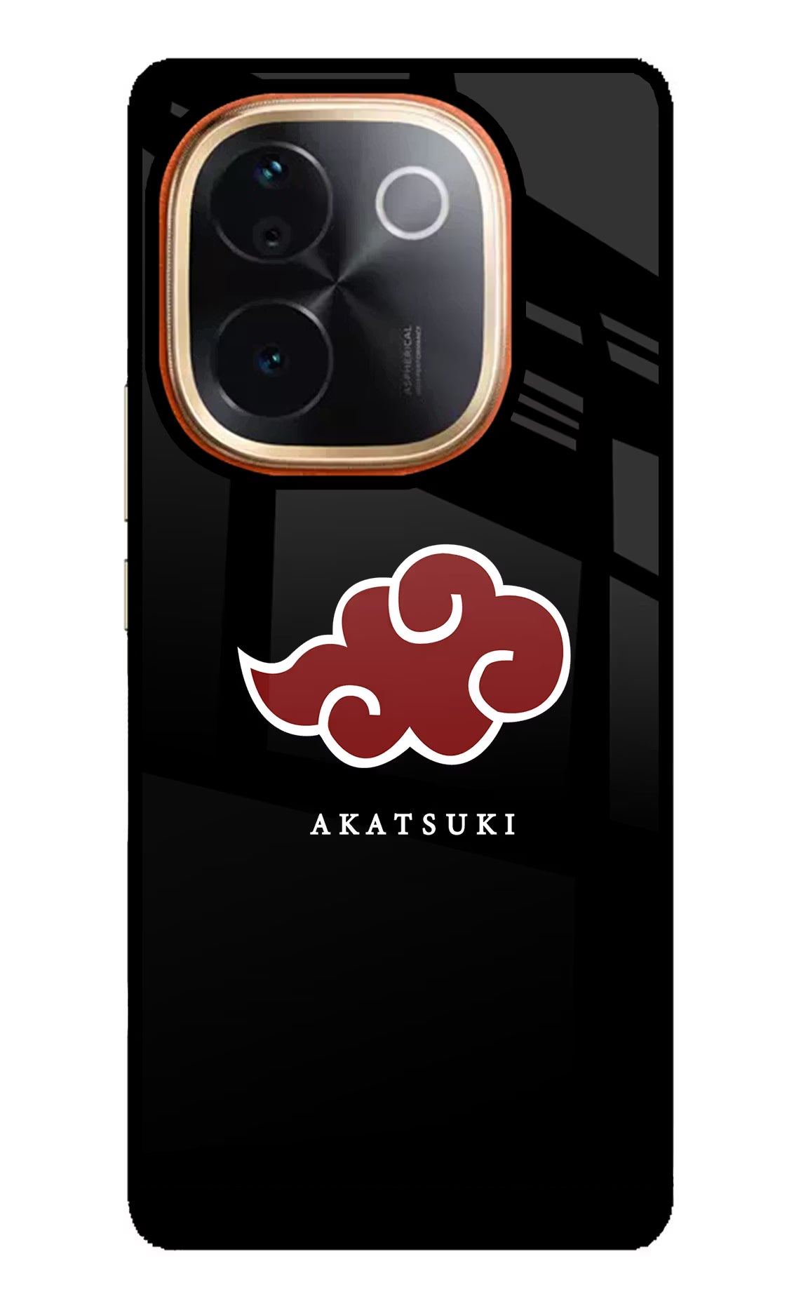 Akatsuki IQOO Z9S Pro 5G Glass Case Back Cover by Casekaro