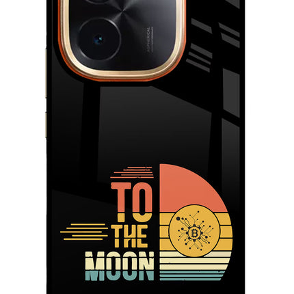 To the Moon IQOO Z9S Pro 5G Glass Case Back Cover by Casekaro