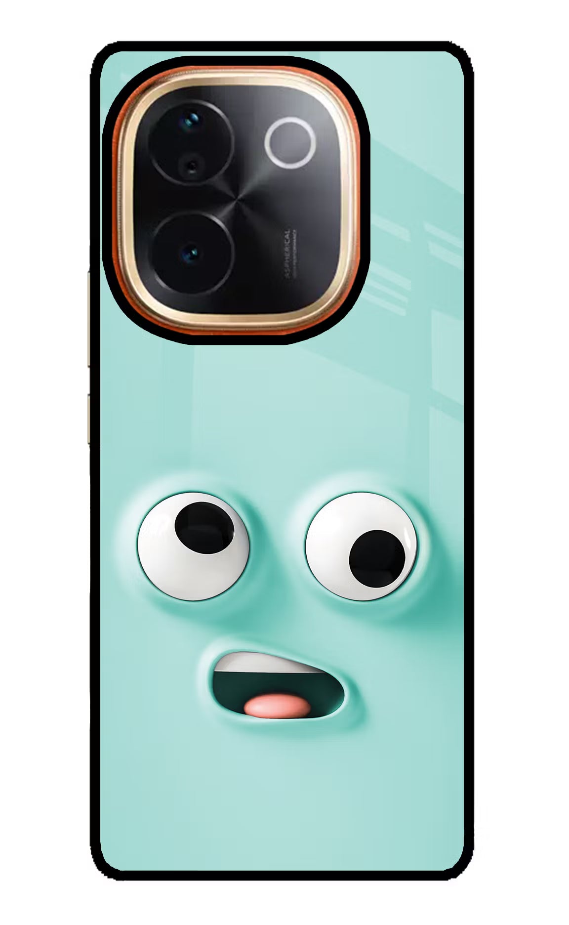 Funny Cartoon IQOO Z9S Pro 5G Glass Case Back Cover by Casekaro