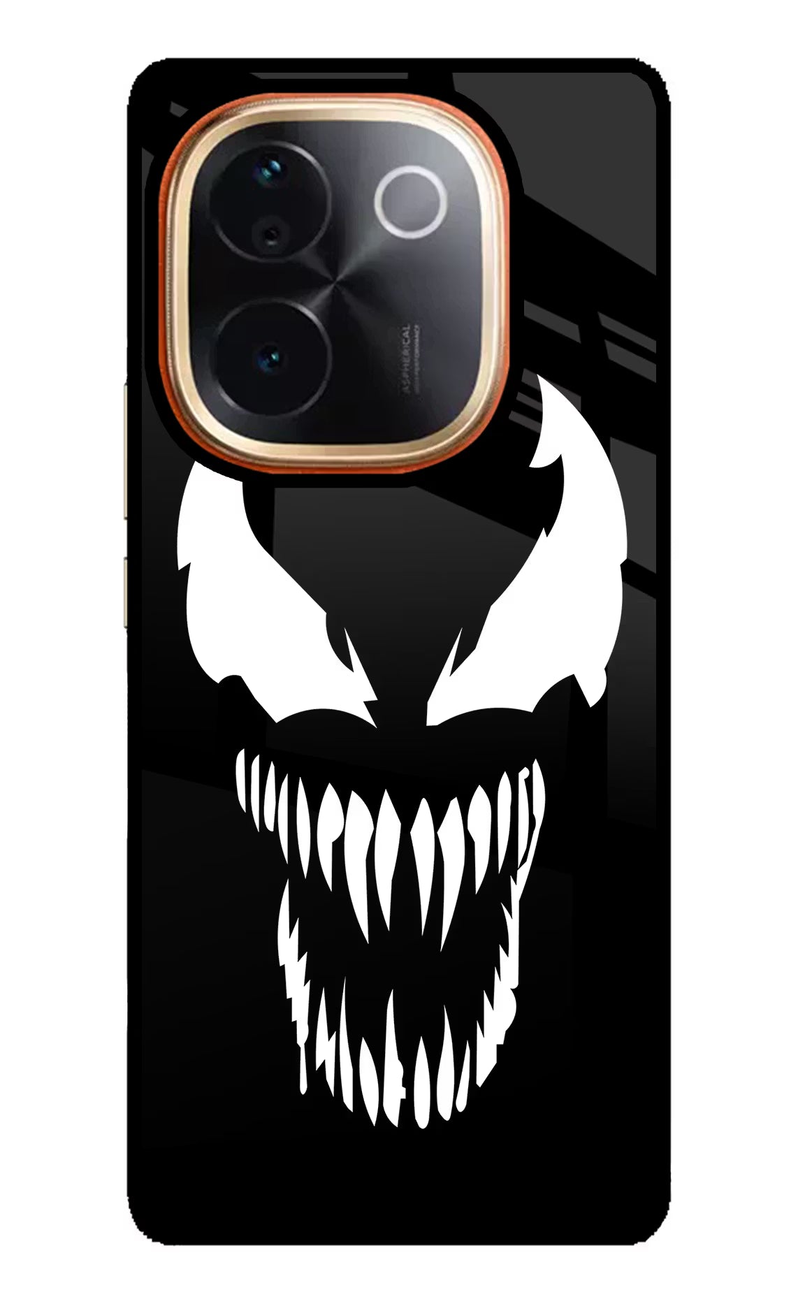 Venom IQOO Z9S Pro 5G Glass Case Back Cover by Casekaro