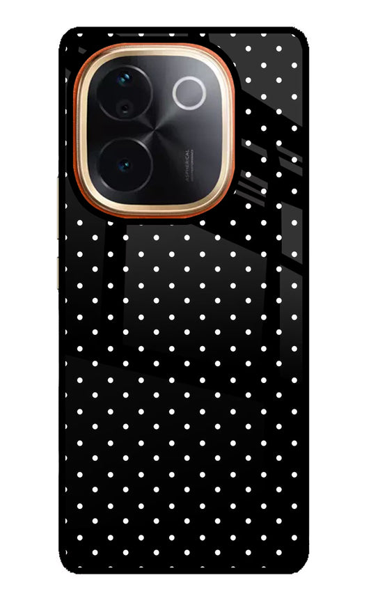 White Dots IQOO Z9S Pro 5G Glass Case